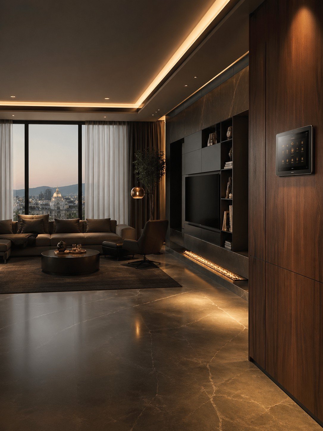 Luxury architectural lighting